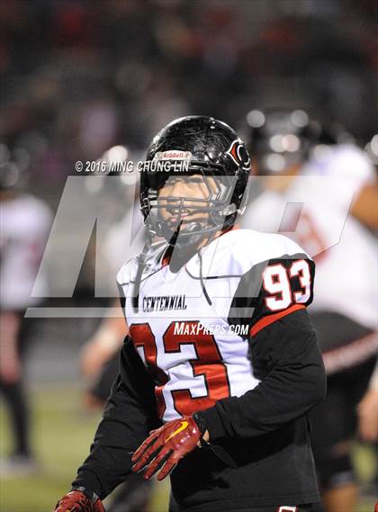 Thumbnail 2 in Centennial @ St. John Bosco (CIF SS D1 Semifinal Playoff) photogallery.