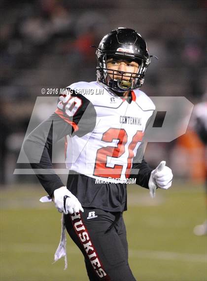 Thumbnail 1 in Centennial @ St. John Bosco (CIF SS D1 Semifinal Playoff) photogallery.