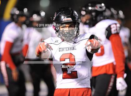 Thumbnail 1 in Centennial @ St. John Bosco (CIF SS D1 Semifinal Playoff) photogallery.