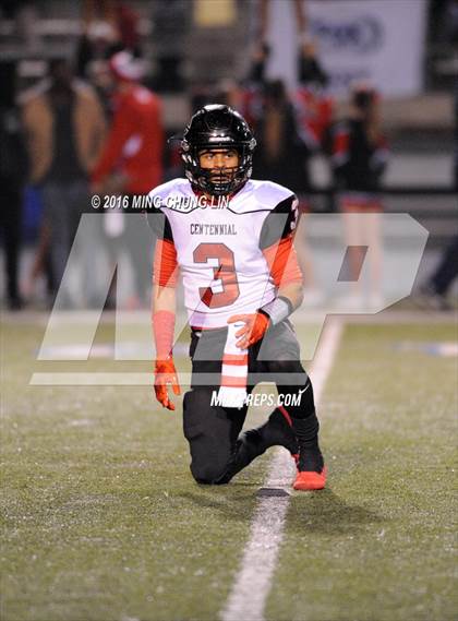 Thumbnail 1 in Centennial @ St. John Bosco (CIF SS D1 Semifinal Playoff) photogallery.