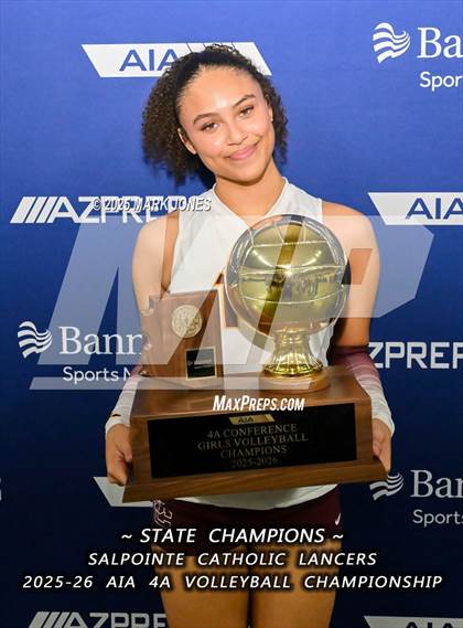 Thumbnail 2 in Salpointe Catholic vs. ALA - Queen Creek (AIA 4A Final - Awards) photogallery.