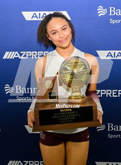 Thumbnail 1 in Salpointe Catholic vs. ALA - Queen Creek (AIA 4A Final - Awards) photogallery.