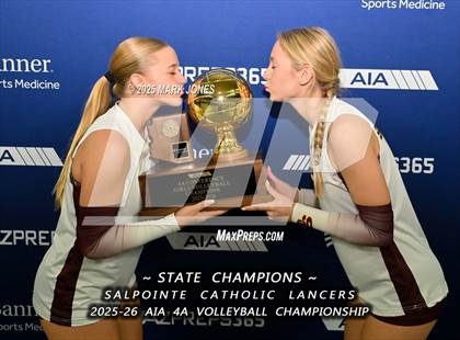 Thumbnail 2 in Salpointe Catholic vs. ALA - Queen Creek (AIA 4A Final - Awards) photogallery.