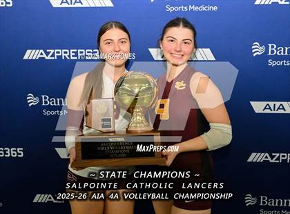 Thumbnail 1 in Salpointe Catholic vs. ALA - Queen Creek (AIA 4A Final - Awards) photogallery.