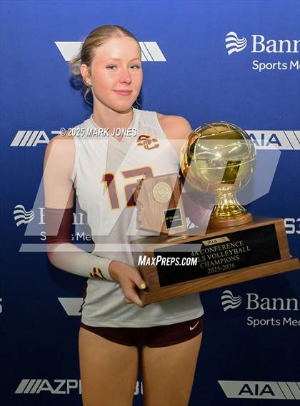 Thumbnail 2 in Salpointe Catholic vs. ALA - Queen Creek (AIA 4A Final - Awards) photogallery.