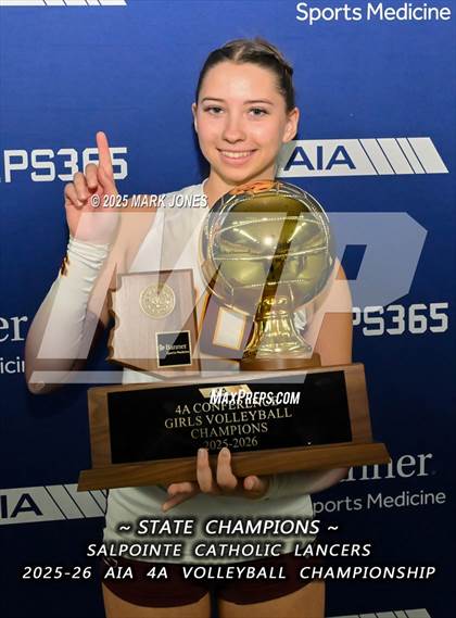 Thumbnail 1 in Salpointe Catholic vs. ALA - Queen Creek (AIA 4A Final - Awards) photogallery.