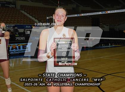 Thumbnail 2 in Salpointe Catholic vs. ALA - Queen Creek (AIA 4A Final - Awards) photogallery.