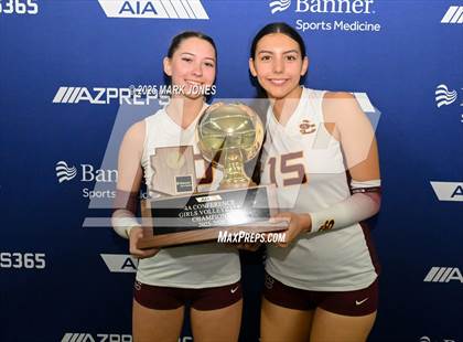 Thumbnail 1 in Salpointe Catholic vs. ALA - Queen Creek (AIA 4A Final - Awards) photogallery.