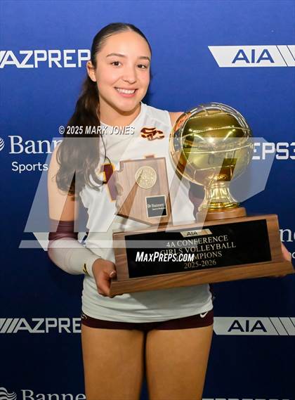 Thumbnail 2 in Salpointe Catholic vs. ALA - Queen Creek (AIA 4A Final - Awards) photogallery.