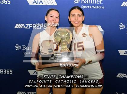 Thumbnail 2 in Salpointe Catholic vs. ALA - Queen Creek (AIA 4A Final - Awards) photogallery.