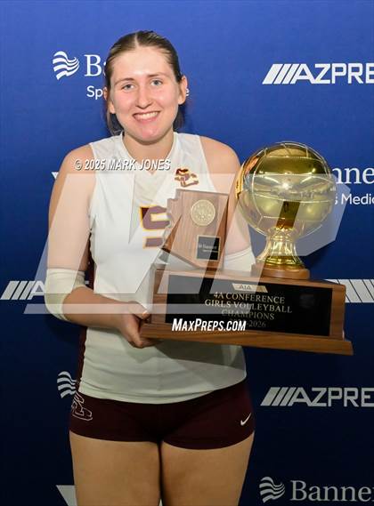 Thumbnail 2 in Salpointe Catholic vs. ALA - Queen Creek (AIA 4A Final - Awards) photogallery.