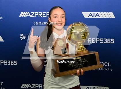 Thumbnail 1 in Salpointe Catholic vs. ALA - Queen Creek (AIA 4A Final - Awards) photogallery.
