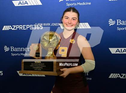 Thumbnail 2 in Salpointe Catholic vs. ALA - Queen Creek (AIA 4A Final - Awards) photogallery.