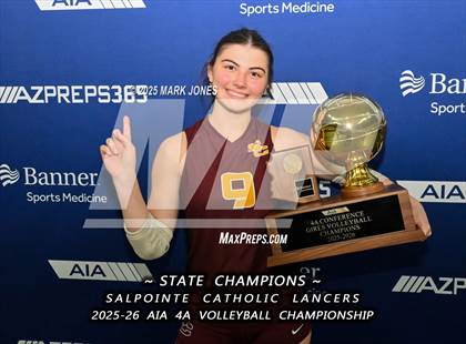 Thumbnail 2 in Salpointe Catholic vs. ALA - Queen Creek (AIA 4A Final - Awards) photogallery.