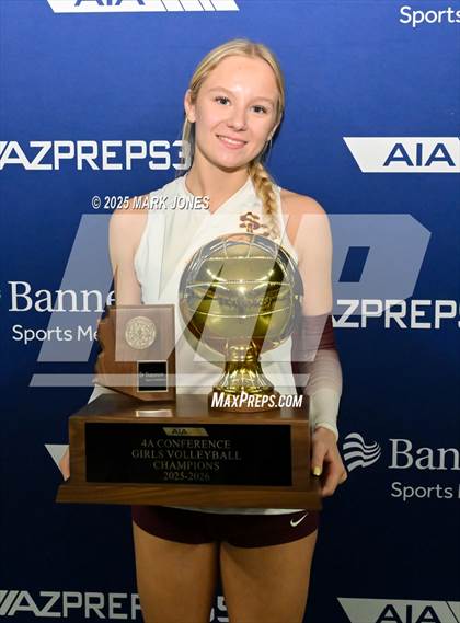Thumbnail 1 in Salpointe Catholic vs. ALA - Queen Creek (AIA 4A Final - Awards) photogallery.