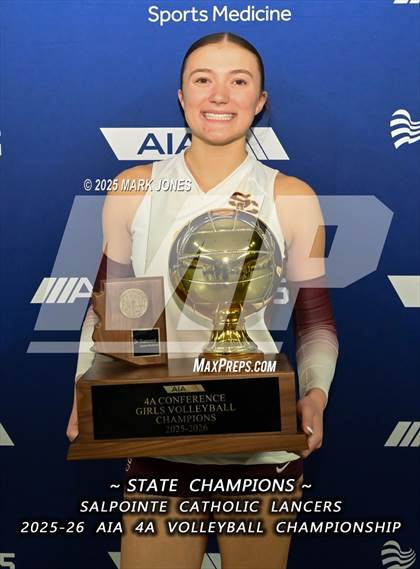 Thumbnail 3 in Salpointe Catholic vs. ALA - Queen Creek (AIA 4A Final - Awards) photogallery.