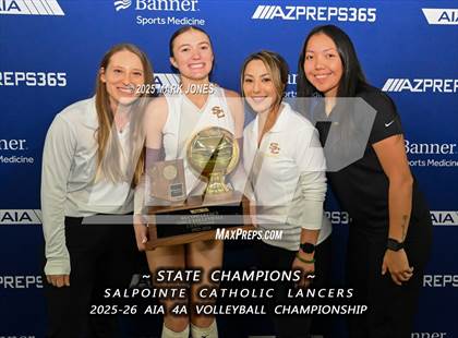 Thumbnail 3 in Salpointe Catholic vs. ALA - Queen Creek (AIA 4A Final - Awards) photogallery.