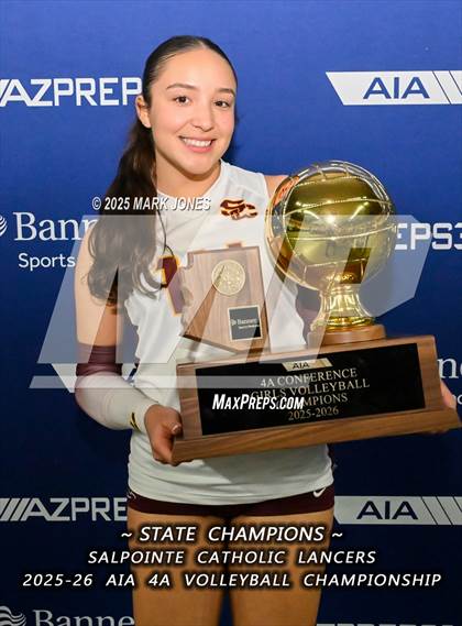 Thumbnail 3 in Salpointe Catholic vs. ALA - Queen Creek (AIA 4A Final - Awards) photogallery.