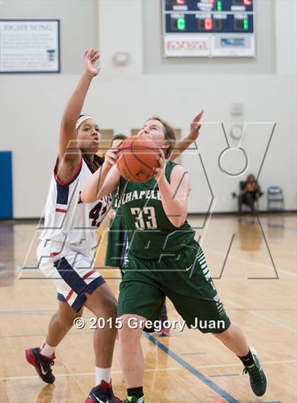 Thumbnail 3 in John Ehret vs. Archbishop Chapelle (Ursuline Tournament) photogallery.