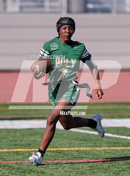 Thumbnail 2 in Classical Academy vs. Long Beach Poly (El Toro HS Tournament) photogallery.