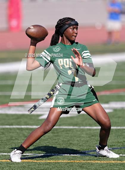 Thumbnail 1 in Classical Academy vs. Long Beach Poly (El Toro HS Tournament) photogallery.