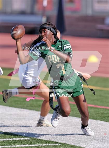Thumbnail 2 in Classical Academy vs. Long Beach Poly (El Toro HS Tournament) photogallery.