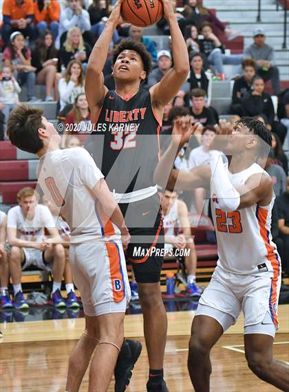 Thumbnail 1 in Liberty vs Bishop Gorman (NIAA 4A Semifinal) photogallery.