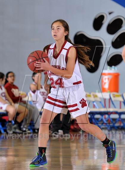 Thumbnail 2 in Ponderosa vs. McClatchy (Lady Bulldogs Winter Classic) photogallery.