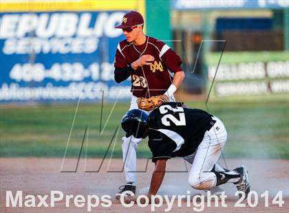 Thumbnail 3 in Menlo-Atherton vs. Wilcox (CIF CCS D1 Semifinal Playoff) photogallery.