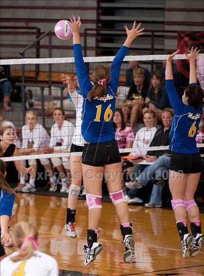 Thumbnail 1 in Alvin vs. Alamo Heights (Pearland Volleyball Classic) photogallery.