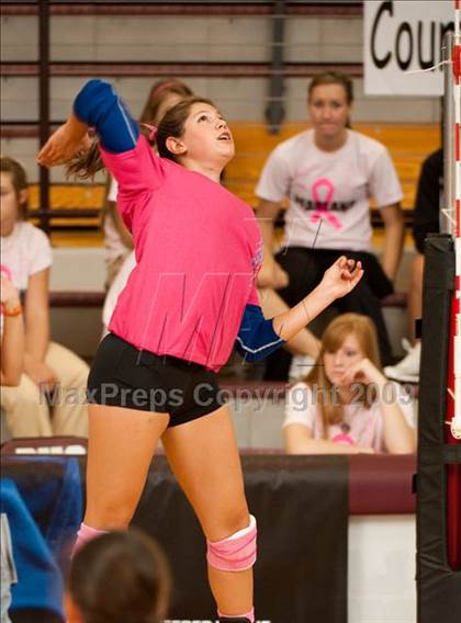 Thumbnail 1 in Alvin vs. Alamo Heights (Pearland Volleyball Classic) photogallery.
