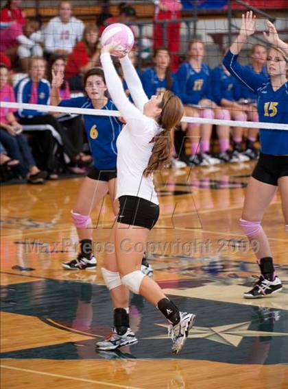 Thumbnail 1 in Alvin vs. Alamo Heights (Pearland Volleyball Classic) photogallery.