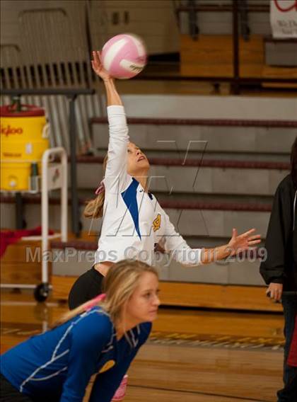 Thumbnail 3 in Alvin vs. Alamo Heights (Pearland Volleyball Classic) photogallery.