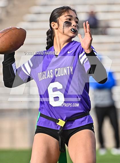 Thumbnail 3 in 5A Flag Football Second Round Doherty vs Douglas County photogallery.