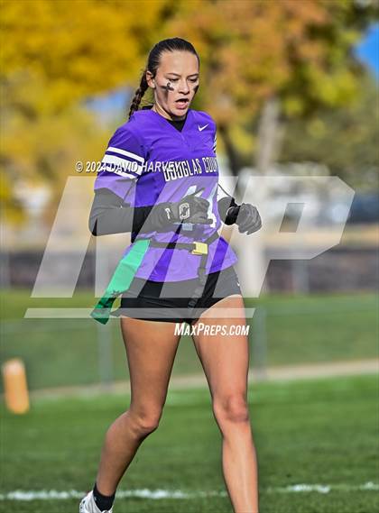 Thumbnail 3 in 5A Flag Football Second Round Doherty vs Douglas County photogallery.