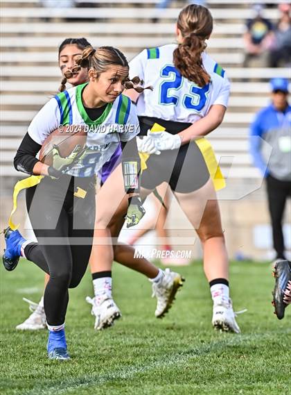 Thumbnail 1 in 5A Flag Football Second Round Doherty vs Douglas County photogallery.