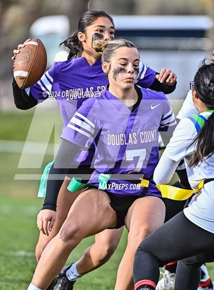 Thumbnail 1 in 5A Flag Football Second Round Doherty vs Douglas County photogallery.