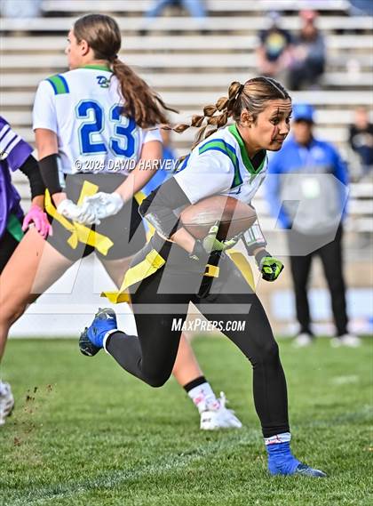 Thumbnail 2 in 5A Flag Football Second Round Doherty vs Douglas County photogallery.
