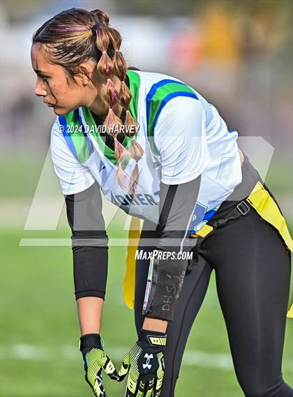 Thumbnail 3 in 5A Flag Football Second Round Doherty vs Douglas County photogallery.