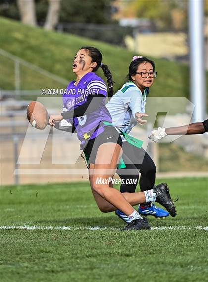 Thumbnail 2 in 5A Flag Football Second Round Doherty vs Douglas County photogallery.