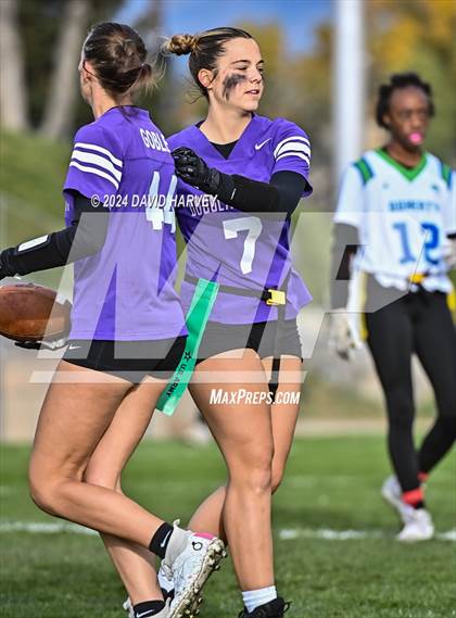 Thumbnail 1 in 5A Flag Football Second Round Doherty vs Douglas County photogallery.