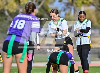 Thumbnail 3 in 5A Flag Football Second Round Doherty vs Douglas County photogallery.