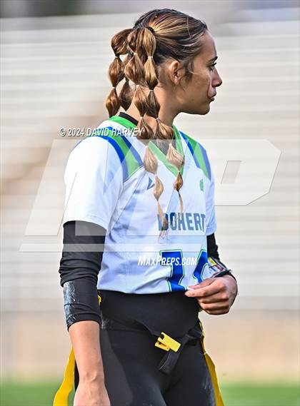 Thumbnail 1 in 5A Flag Football Second Round Doherty vs Douglas County photogallery.