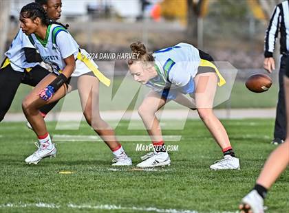Thumbnail 2 in 5A Flag Football Second Round Doherty vs Douglas County photogallery.