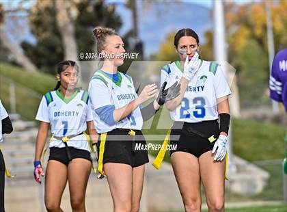 Thumbnail 3 in 5A Flag Football Second Round Doherty vs Douglas County photogallery.