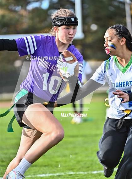 Thumbnail 2 in 5A Flag Football Second Round Doherty vs Douglas County photogallery.