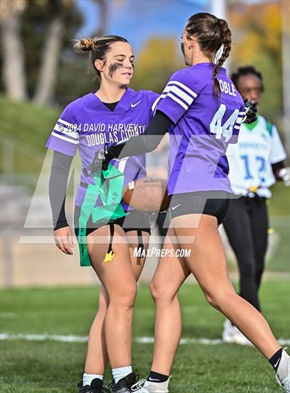 Thumbnail 3 in 5A Flag Football Second Round Doherty vs Douglas County photogallery.