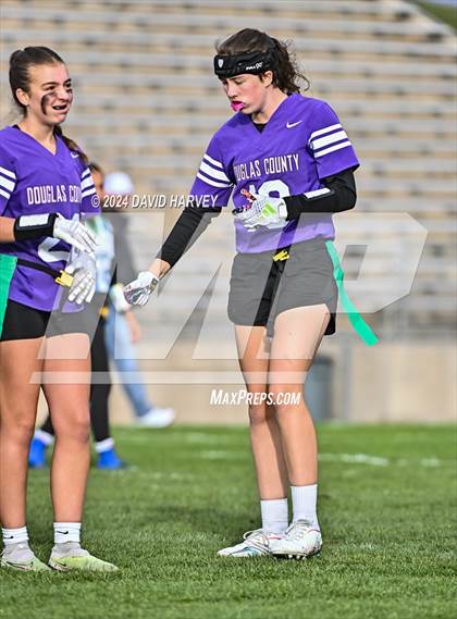 Thumbnail 1 in 5A Flag Football Second Round Doherty vs Douglas County photogallery.