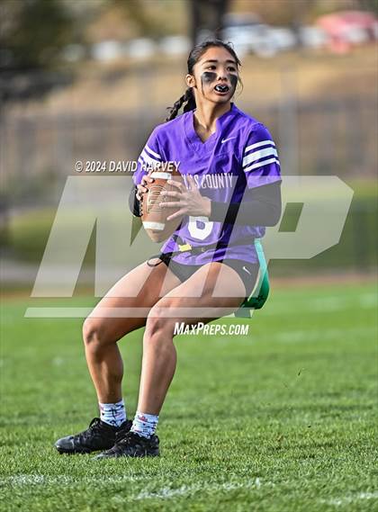 Thumbnail 1 in 5A Flag Football Second Round Doherty vs Douglas County photogallery.