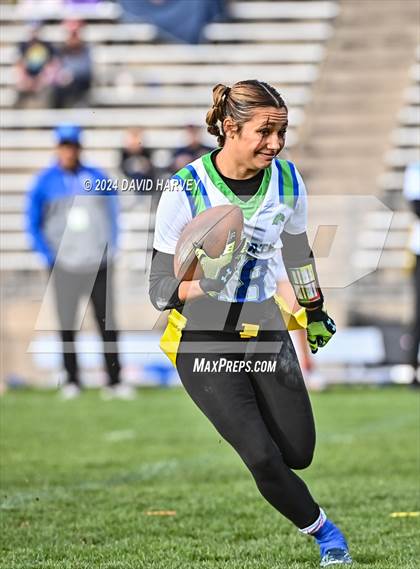 Thumbnail 2 in 5A Flag Football Second Round Doherty vs Douglas County photogallery.